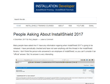 Tablet Screenshot of installationdeveloper.com